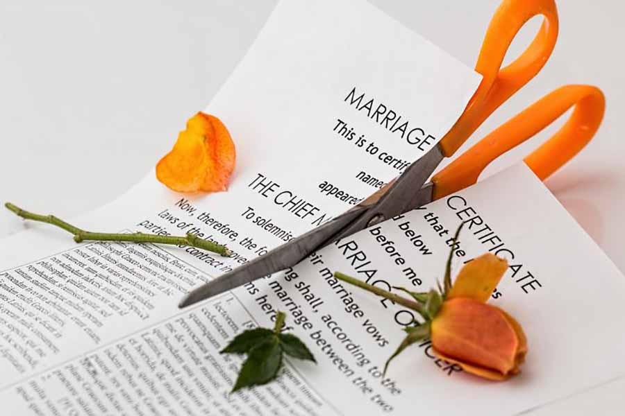 Divorcio - la ruptura definitiva del matrimonio